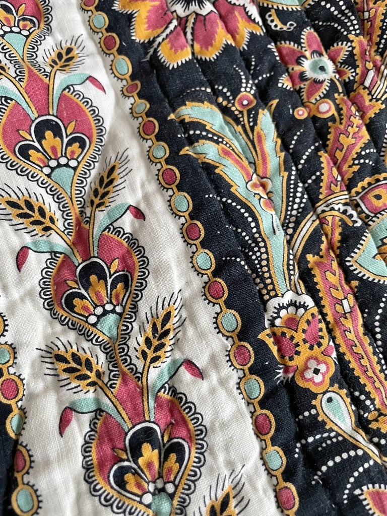 couverture-ancienne-en-toile-de-coton-imprime-indienne-nantes-beautiran-jouy-linge-ancien-antiquite-brocante