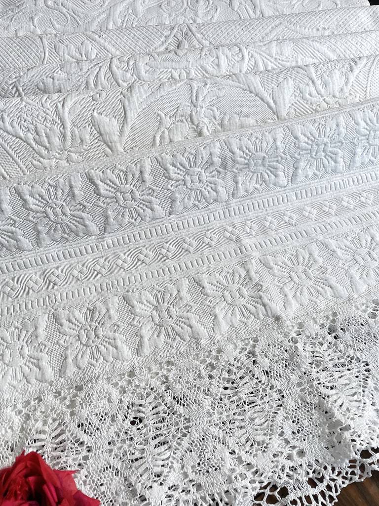 Couverture été Bébé En Piqué De Coton 100% – Taille Lit D'enfant, Douce Et Légère