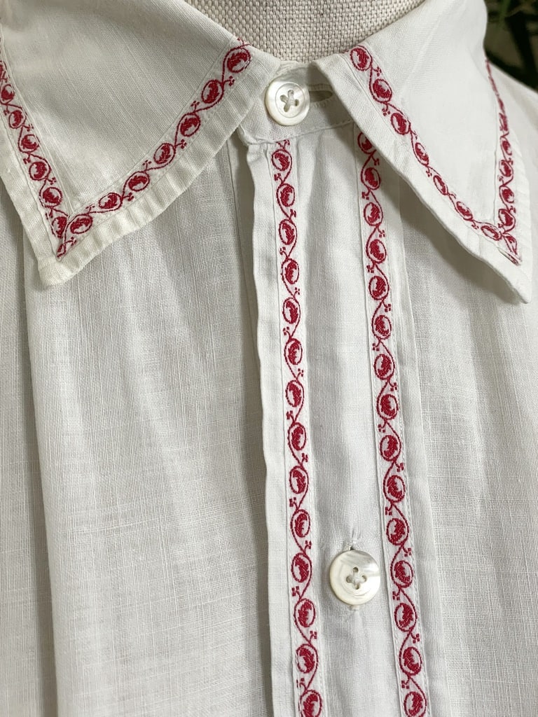 Boîte Ancienne De Coton Brodé Avec Chiffre 52 - Pour Marquage Linge