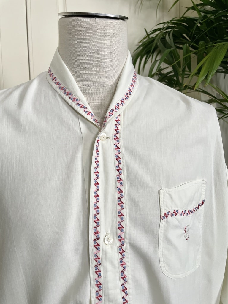 chemise-de-nuit-retro-homme-pyjama-linge-ancienne-mode-1900-antiquite-brocante