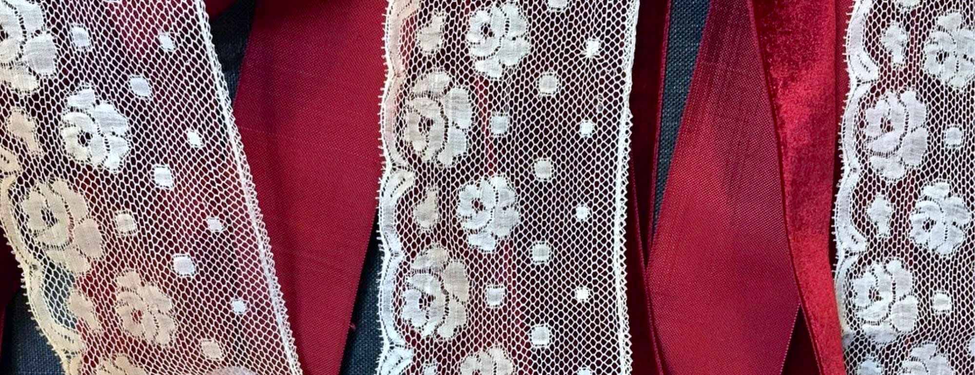 dentelle pour poupee valenciennes bruxelles entre deux fait main