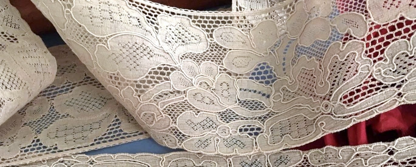 dentelle fait main fuseraux aiguille argenta haute couture createur creatrice antiquite