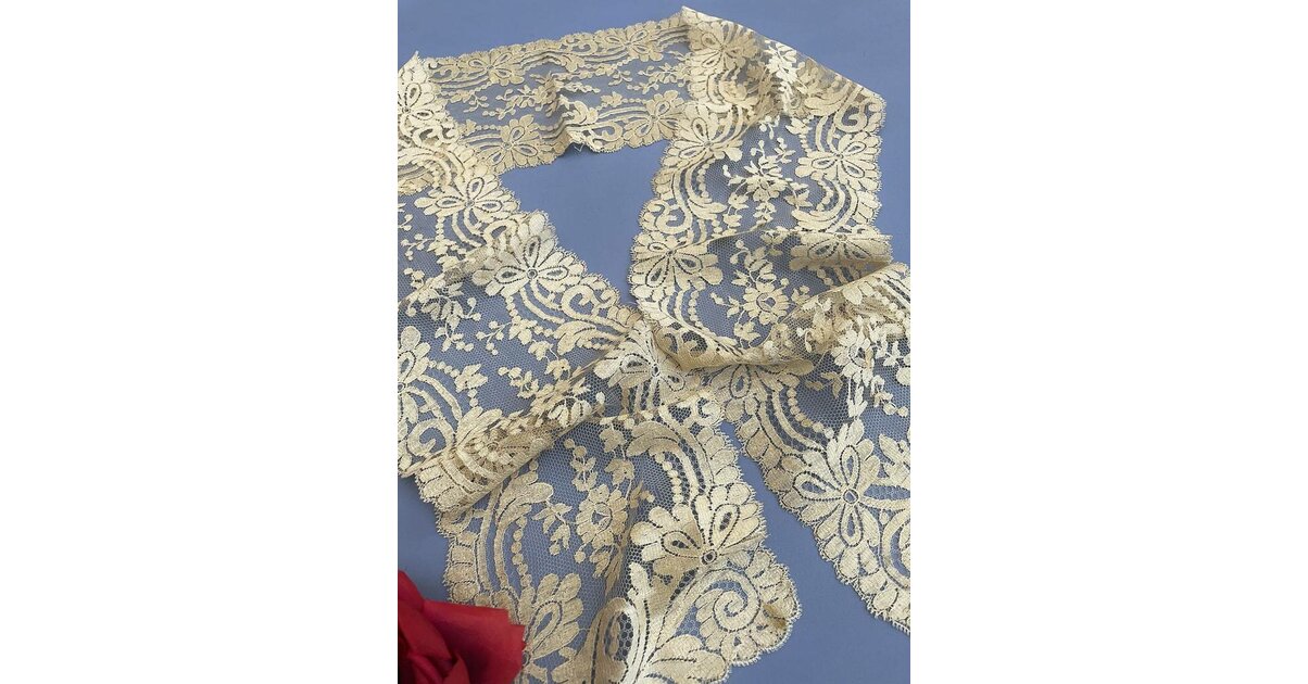Chemise Grande Cravate En Soie Joie - Modèle Edaline - Taille L - Blanche à Rayures - Neuf Avec étiquettes