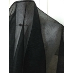 soie-mousseline-noir-voile-deuil-linge-ancien-costume