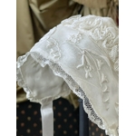 beguin-bonnet-ancien-bebe-dentelle-muguet-fait-main-1900-linge-ancien