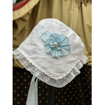 linge-ancien-bebe-beguin-bonnet-coiffe-ruban-satin-soie-dentelle-broderie-anglaie