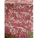 dessus de lit toile de nantes beautiron jouy impression plaque cuivre linge ancien 1800 rouge
