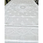 linge-de-table-ancien-nappe-12-serviettes-lin-damasse-initiales-jb-decor-romantique-louis-xvi-antiquite