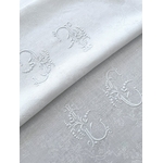 linge-ancien-art-de-la-table-nappe-serviettes-lin-damasse-trousseau-xixeme-broderie-blanche-fait-main-anitquite