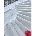 linge-de-table-ancien-serviettes-lin-damas-trousseau-broderie-faite-main-plumetis-chiffre-initiales-monogramme-antiquite-chiner