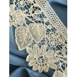 dentelle duchesse de bruxelles ancienne aux fuseaux fichu d arlesienne costume arles antiquite brocante