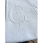 linge-ancien-taies-draps-couvertures-dessus-de-lit-pique-de-coton-antiquite