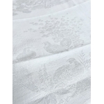 linge-ancien-nappe-serviettes-lin-damasse-perdrix-palombes-gibier-chasse-a-courre-art-de-la-table-19eme-napoleon-antiquite