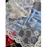 mercerie-ancienne-dentelle-vintage-rose-saumon-broderie-sur-tulle-mode-retro-couture-creation-antiquite-vente-en-ligne