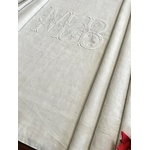 linge-ancien-drap-en-lin-initiales-mb-brode-main-trousseau-epoque-19eme-antiquite