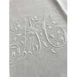 linge-ancien-draps-taies-oreiller-traversin-nappes-serviettes-chermisse-de-jour-antiquite-brocante