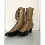 mode ancienne chaussures bottines souliers femmes anciens 1900 19eme antiquite brocante costume dame
