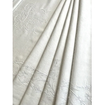 linge-ancien-drap-en-lin-brode-main-monogramme-fleur-guirlande-fleurie-linge-de-lit-pur-fil-antiquite-brocante
