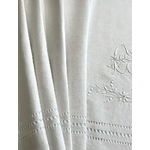 linge-ancien-drap-en-lin-brode-main-jours-monogrammes-cr-antiquite-brocante-linge-epoque-second-empire-brocante