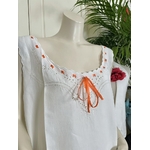 mode-ancienne-femme-chemise-de-jour-ruban-soie-broderie-lin-trousseau-tradition-linge-ancien-français-antiquite