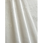 linge-ancien-drap-de-lit-en-lin-brode-main-19e-napoleon-III-antiquite-brocante-trousseau-shabby-chic