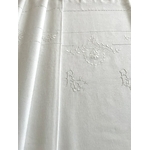 drap-ancien-lin-linge-de-maison-broderie-blanche-monogramme-initiales-lettres-brodees-antiquite-brocante-vintage