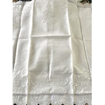 taie-oreiller-ancienne-fil-de-lin-brode-main-trousseau-de-mariage-19eme-empire-feston-plumetis-antiquite-brocante