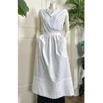 linge-ancien-tablier-en-percale-plisse-religieuse-poches-linge-de-service-office-cuisine-chambre-costume-19eme-napoleon-empire-louis-philippe-antiquite-brocante