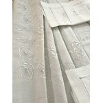 linge-ancien-drap-taies-oreiller-traversin-brode-main-broderie-blanche-monogramme-fait-main-antiquite-brocante-trousseau-d-epoque-chic