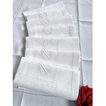 serviettes-de-table-anciennes-linge-ancien-lin-damasse-gratinte-monogramme-diner-repas-chic-savoir-vivre-chic-antiquite-brocante
