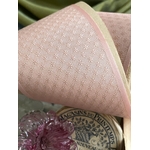 ruban-ancien-mercerie-vintage-nylon-rayonne-saumon-rose-poudre-confection-costume-epoque-antiquite-brocante