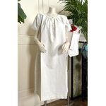 linge-ancien-chemise-de-jour-ancienne-en-lin-brodee-main-feston-monogramme-boutons-nacre-antiquite-brocante-vente-en-ligne