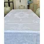 service-de-table-en-ln-damasse-fleurs-acanthes-decor-rocaille-barroque-monogramme-nappe-serviettes-broderie-blanche-monogramme-trousseau-de-mariage-antiquite-brocante-