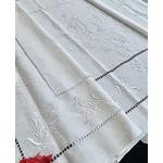 linge-ancien-decouverte-rabat-de-drap-ancien-lin-brode-main-initiales-monogramme-m-d-antiquite-brocante-trousseau-de-mariage-famille-empire-napoleon-3