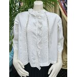 chemisier-percale-coton-volant-dentelle-crochet-blouse-chemise-femme-mode-linge-ancien-brode-main-antiquite-brocante-costume