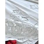 linge-ancien-lit-draps-taies-d-oreiller-broderie-blanche-richelieu-renaiissance-colbert-aiguille-plumetis-antiquite-brocante-vente-en-ligne
