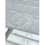 linge-ancien-brode-main-sur-lin-damasse-trousseau-de-mariage-19eme-siecle-initiales-ac-antiquite-brocante