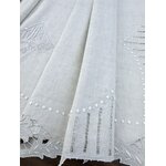 linge ancien antiquité brocante vintage draps couververtures taies