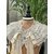 col-ancien-dentelle-de-valencienness-ruchee-ruban-soie-creme-volant-tuyaute-antiquite-brocante-linge-d-epoque