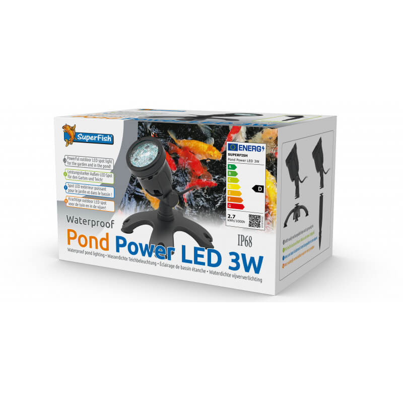 Eclairage Pond Power LED 3W