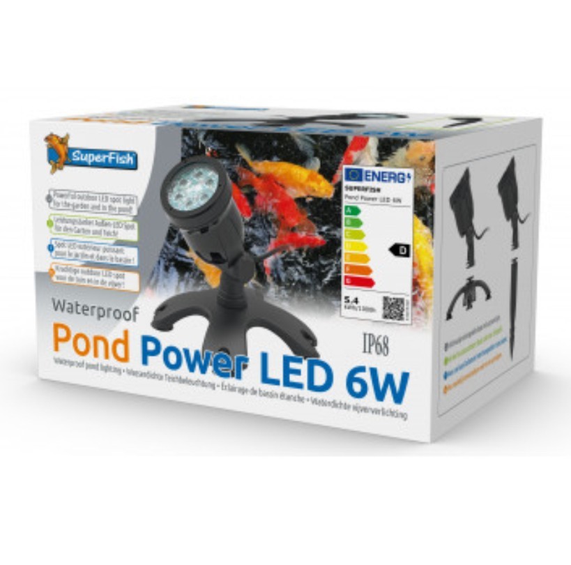 Eclairage Pond Power LED 6W
