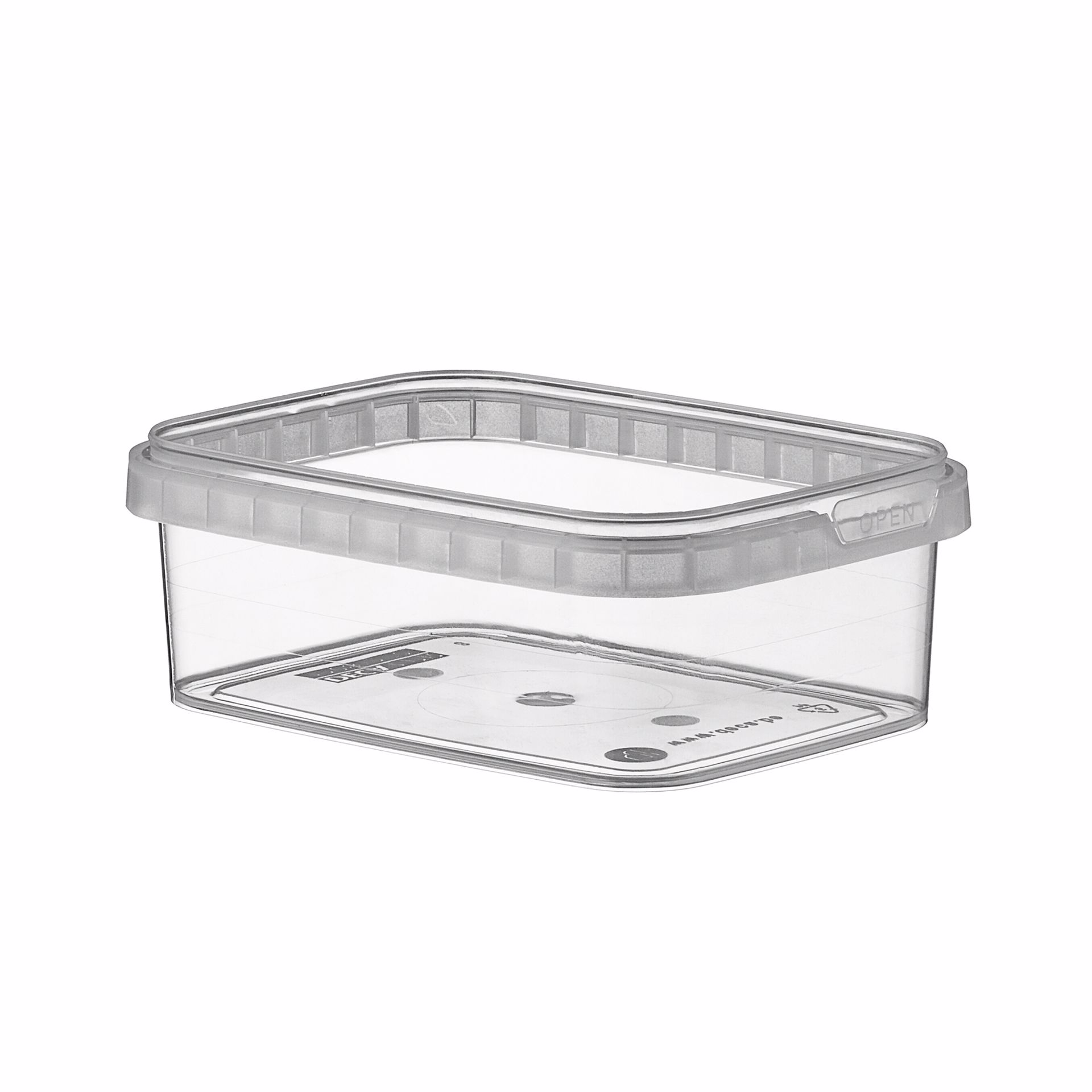 Couvercle transparent pour verrine carrée 90 ml - par 576 - RETIF