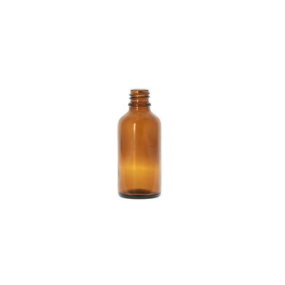 Flacon en verre ambré 50ml avec compte-goutte dropper