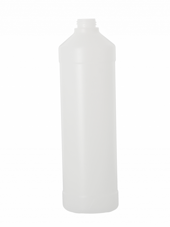 Flacon plastique PEHD naturel 1l avec bouchon - Flacons - topflacon