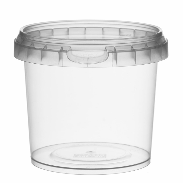 TIANZD 6 Pièces Vides Petit 250 Ml Transparent Cosmétique Pot En