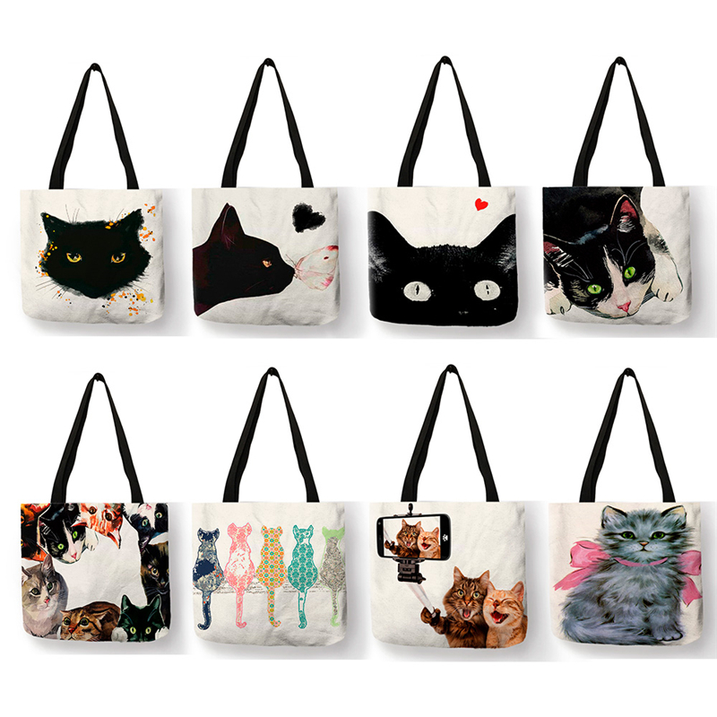 Sac-fourre-tout-personnalis-en-tissu-cologique-r-utilisable-pour-femmes-sac-de-Shopping-sac-d