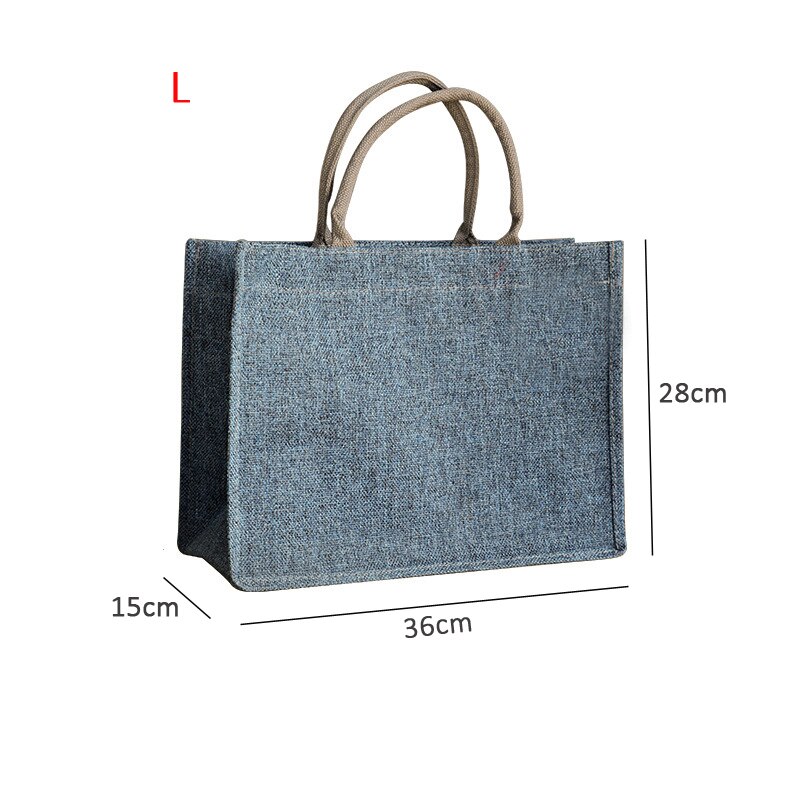 Sac-main-en-lin-pour-femmes-fourre-tout-Simple-mode-grande-capacit-d-affaires-portable-sac