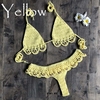 Maillot-de-bain-Crochet-Micro-Bikini-taille-haute-G-col-licou-Lingerie-Sexy-pour-la-plage