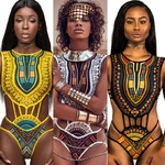 Maillot-de-bain-africain-imprim-Floral-ethnique-Sexy-taille-haute-Cover-Up-Bikini-ensemble-pour-baigneurs
