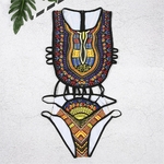 Maillot-de-bain-africain-imprim-Floral-ethnique-Sexy-taille-haute-Cover-Up-Bikini-ensemble-pour-baigneurs